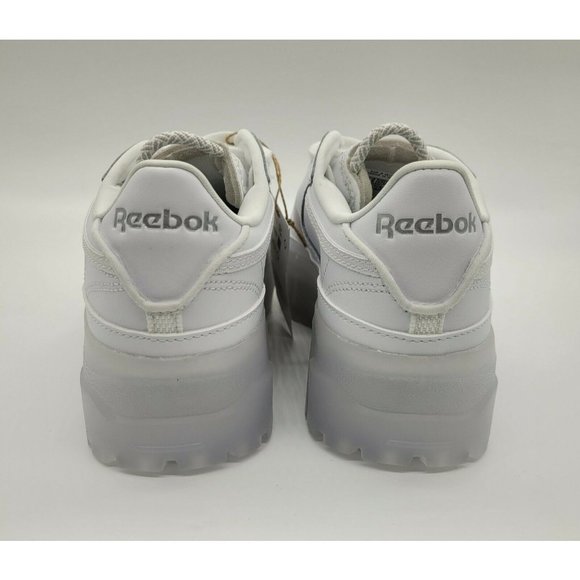 Reebok x Cardi B Club C Junior Size 5.5Y 'Triple White' GX5098 - Picture 5 of 8